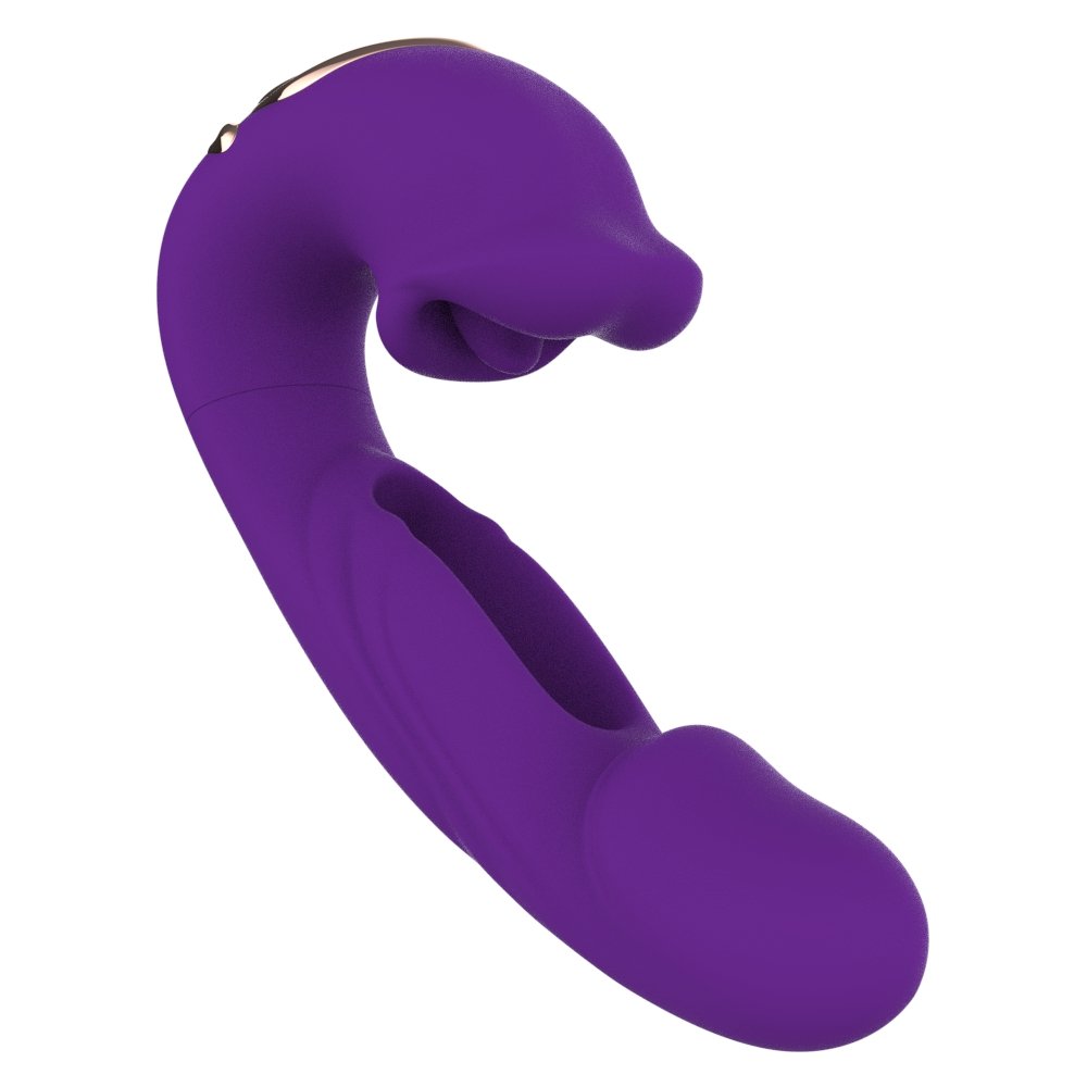 G Spot Flapping Vibrator Licking Modes Massager Tongue Toys for Women Clitoral Stimulation Dildo Anal Sex Toys Adult 18+