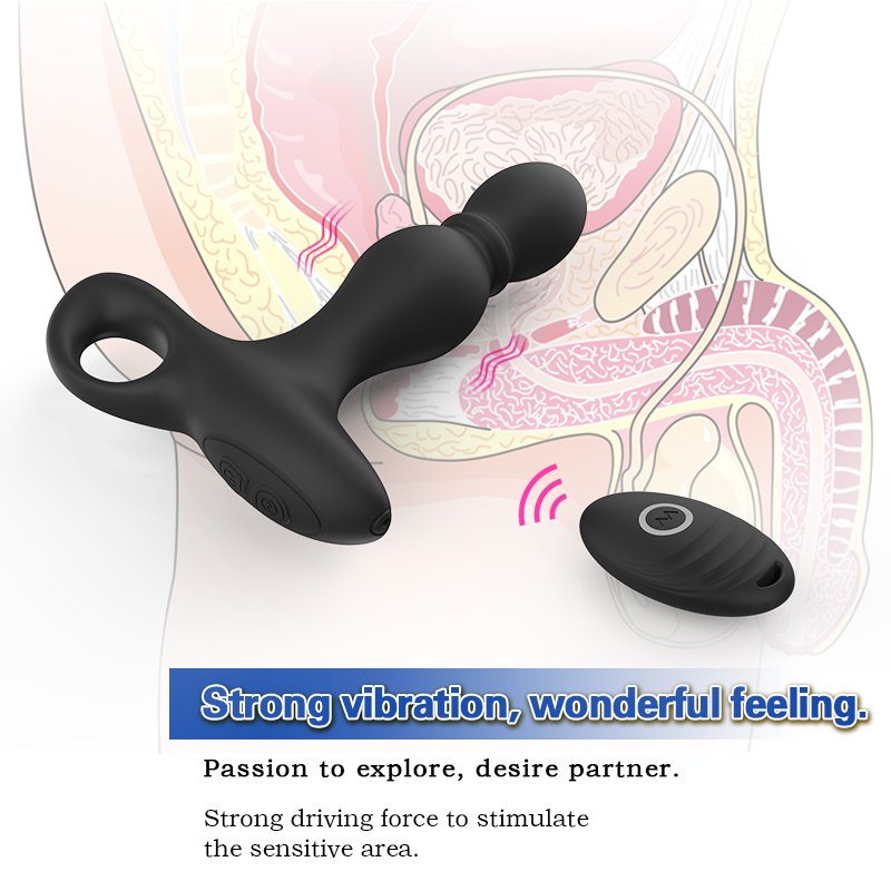 Remote control Butt Plug Anal Plug for Anal Sex, Silicone Anal Plug Toy for Comfortable Sex