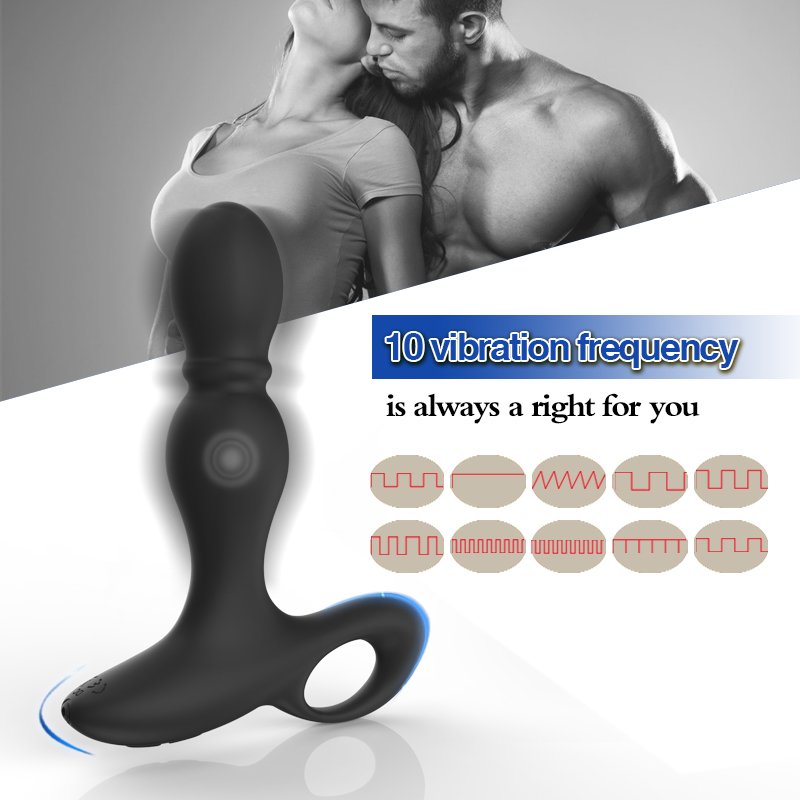 Remote control Butt Plug Anal Plug for Anal Sex, Silicone Anal Plug Toy for Comfortable Sex
