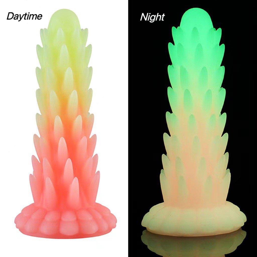 Hot Hedgehog SM Toys Adult Silicone Clitoris Anal Stimulation Dilation Anal Masturbators Mixed Color Glowing Anal plugging