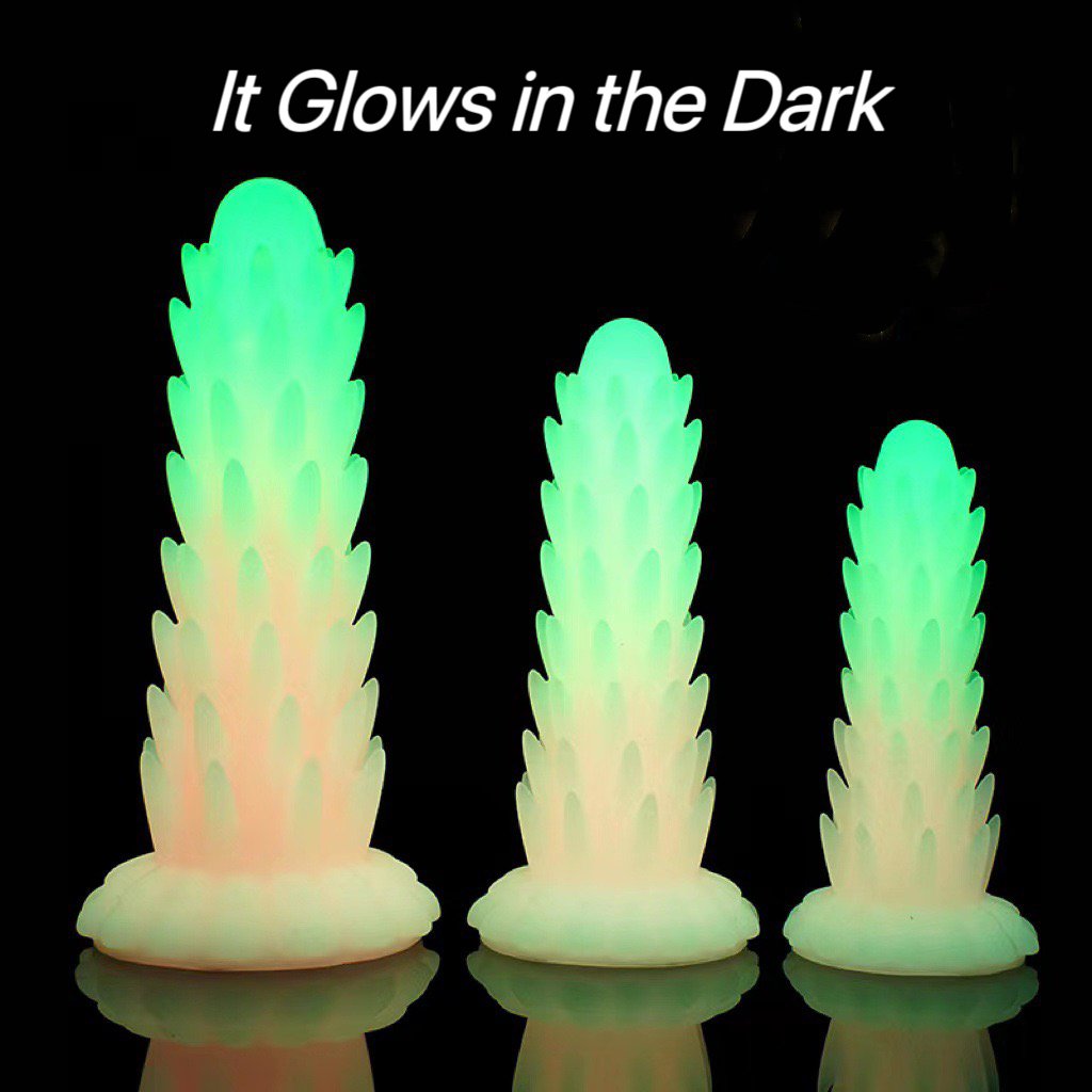 Hot Hedgehog SM Toys Adult Silicone Clitoris Anal Stimulation Dilation Anal Masturbators Mixed Color Glowing Anal plugging