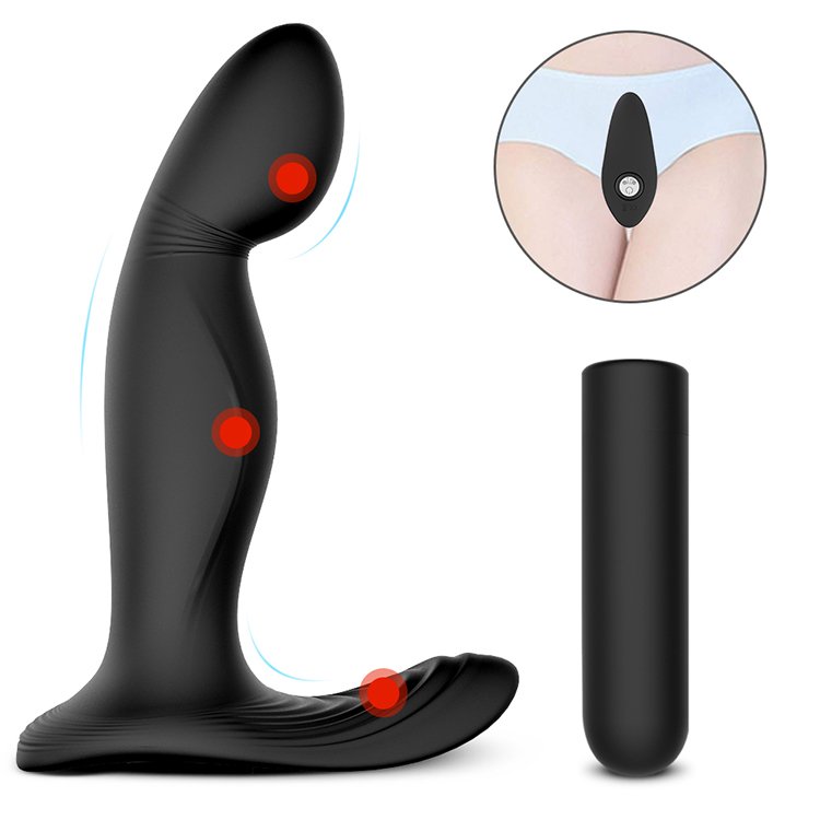 Anal Vibrators Butt Plug Prostate Massager Stimulator Adult Male Anal Pleasure Sex Toys For Male