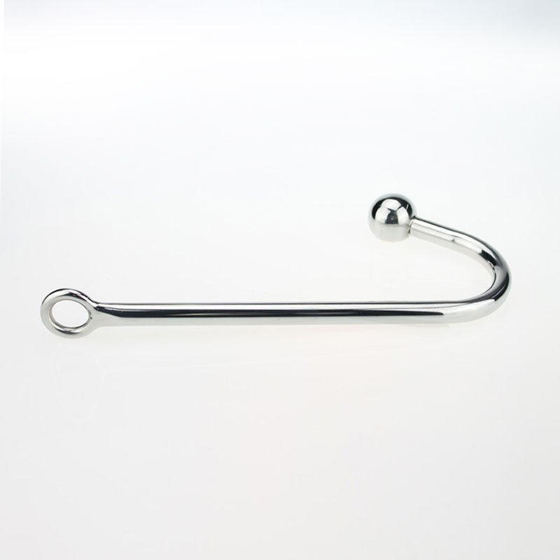 BDSM Anal Hook with Ball Fetish Stainless Steel Metal Bondage Restraint Sex Toy