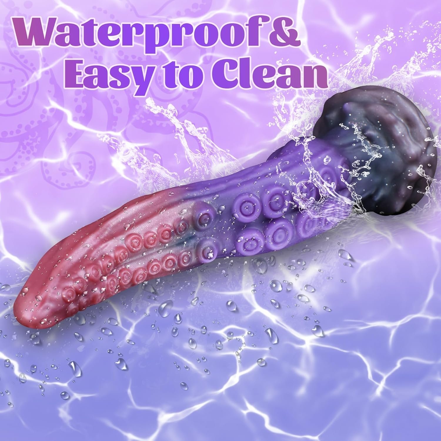 Factory price fantasy alien dildo soft silicon Tentacle dildo Silicone anal plug with suction cup for woman men Masturbation