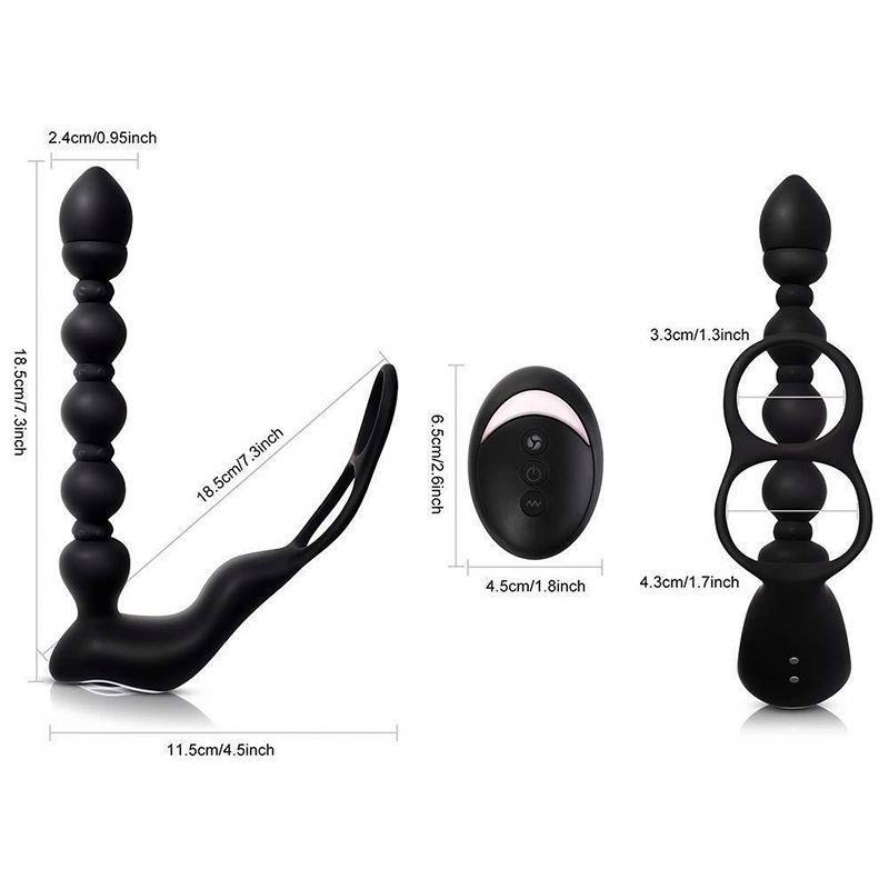 long anal toy vibrador anal beads silicone prostata stimulator prostata massager anal sex toys for men women