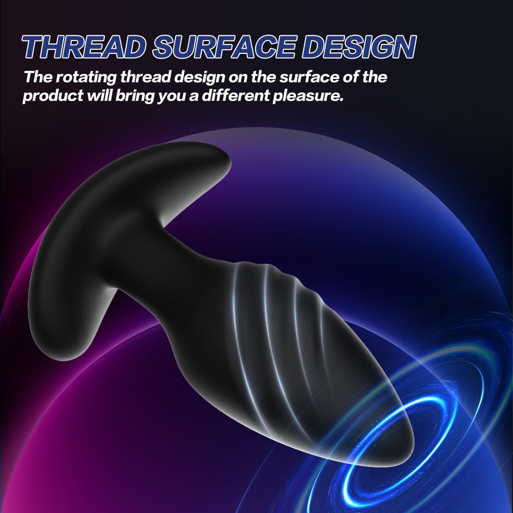 Hot Sale Wireless Remote Control Male Vibrating Prostate Massager Rotating Anal Vibrator Butt Plug Dilator Sex Toy For Women Men