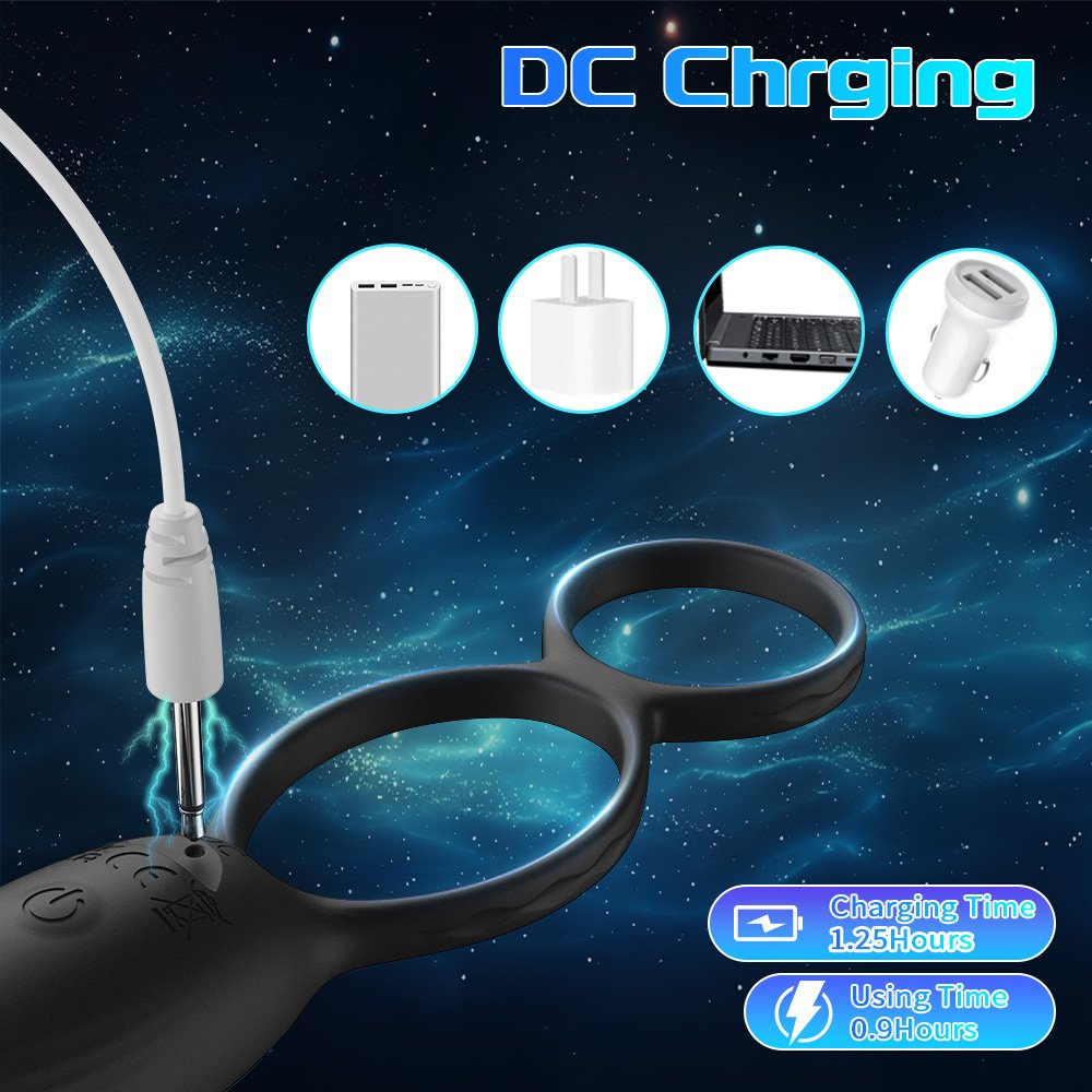 2 in 1 App Controlled Vibrating Cock Ring Anal Butt Plug Vibrator Prostate Massager With Remote Sex Toys For Men