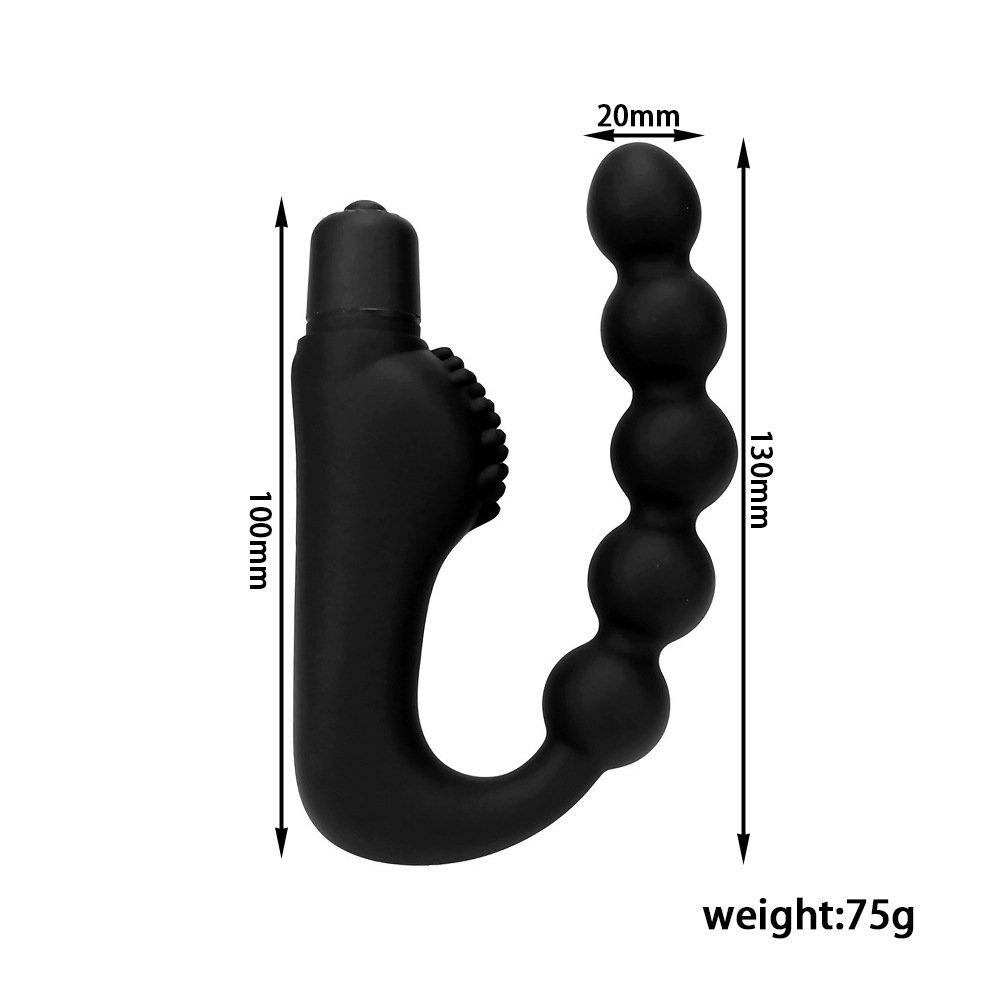 Hot Selling Product 10 Frequency Extension Vibration Giant Massage Plug Vibrador Para Hombres Anal Plug Tail