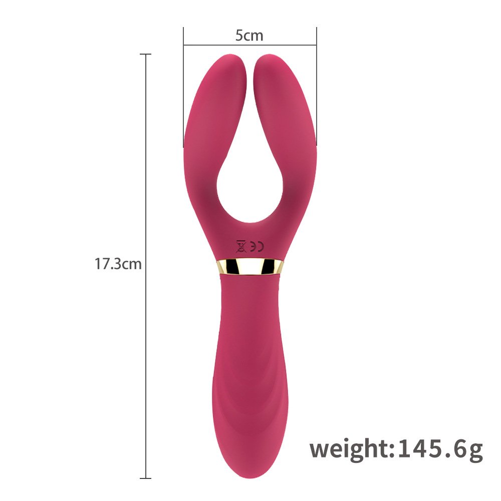 Female G Spot Clitoris Vibrator Anal Plug Vibrating Beads Dildo Vibrator Massage Sex Toy for Women