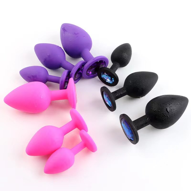 2024 Heart silicone backyard anal plug with masturbator vibration bullet set for men and women couple sexy supplies