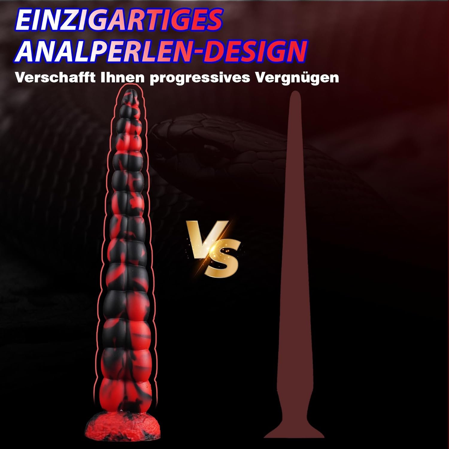 38 cm Extra Long Dildo Monster Fantasy Alien Stimulation Silicone Large G-Spot Suction Cup Anal Plug Sex Toy for Men Women Gay