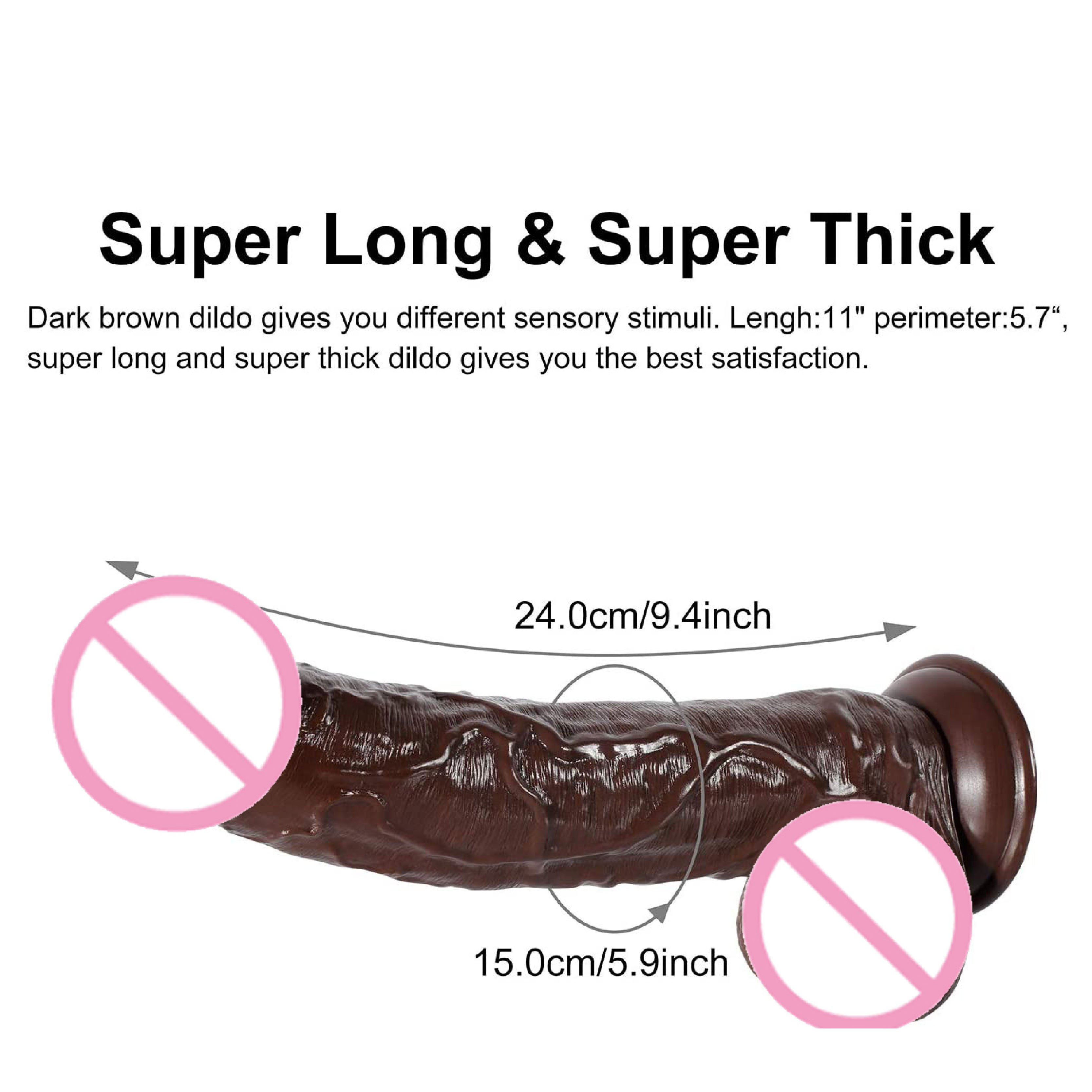 SHUNQU 12 Inch Anal Xxl Silicone Huge Realistic Big Dildo Vibrator For Women Sex Toy Strap On Thrusting Dildo