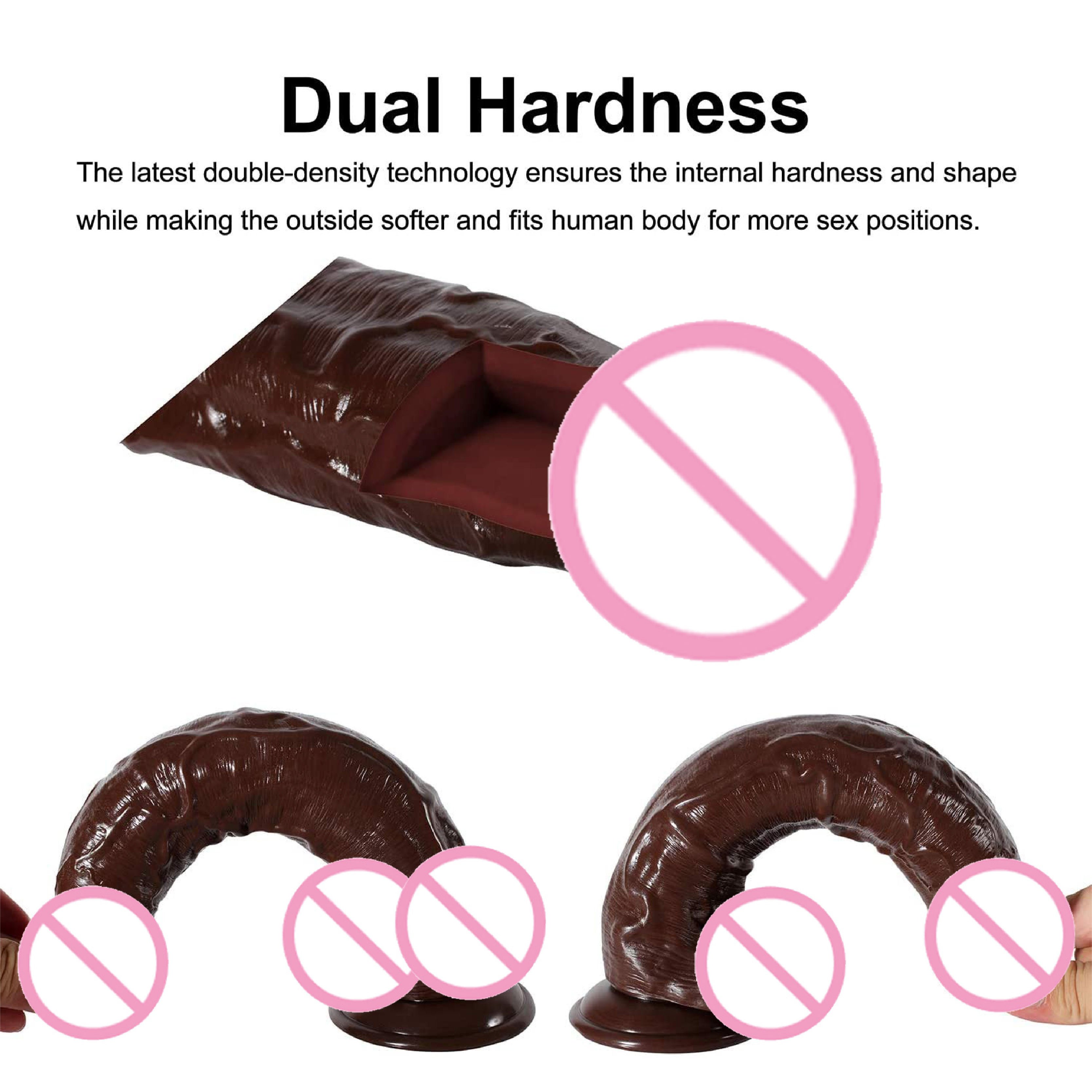 SHUNQU 12 Inch Anal Xxl Silicone Huge Realistic Big Dildo Vibrator For Women Sex Toy Strap On Thrusting Dildo