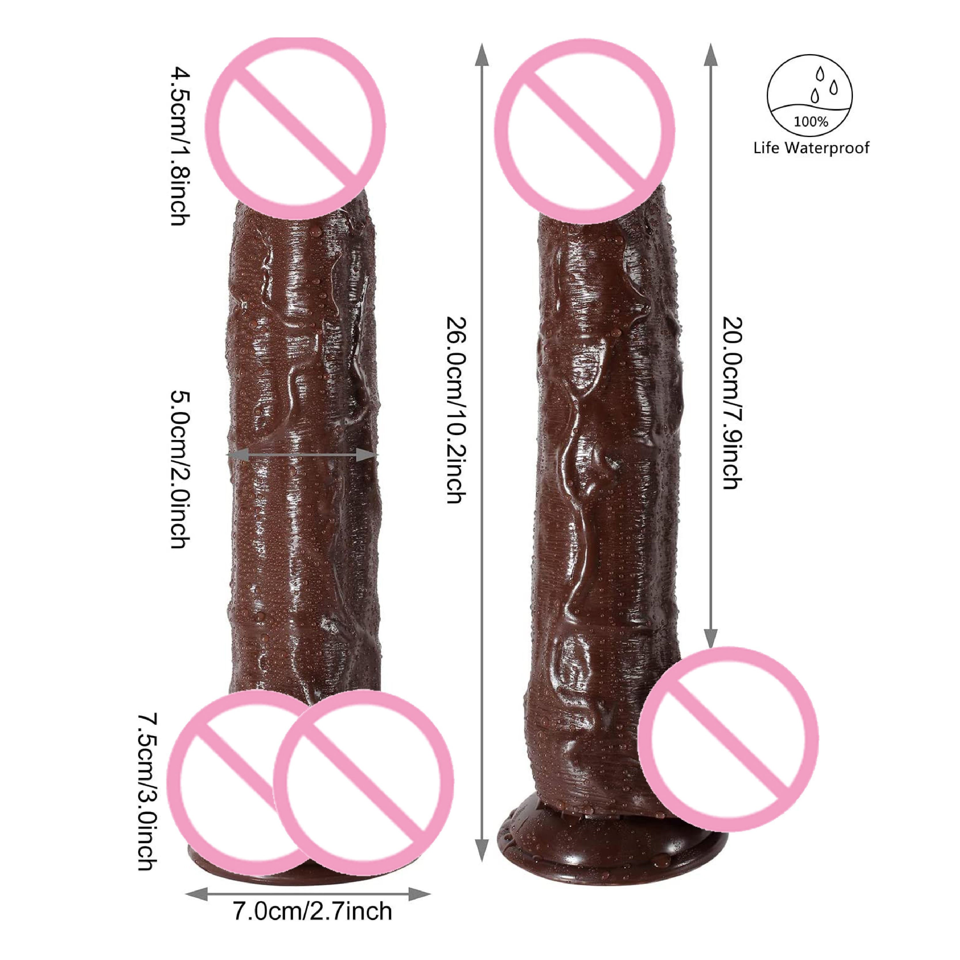 SHUNQU 12 Inch Anal Xxl Silicone Huge Realistic Big Dildo Vibrator For Women Sex Toy Strap On Thrusting Dildo