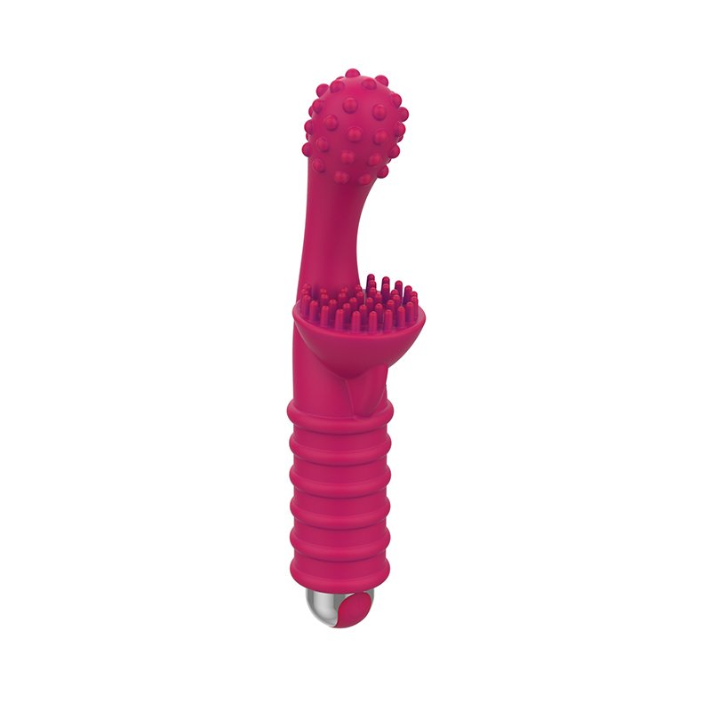 Clitoral Vibrator, Tongue Vibrator Stimulator, Soft Cunnilingus Licking Clit Tickler Adult Sex Toys for Female Nipple Oral Sex