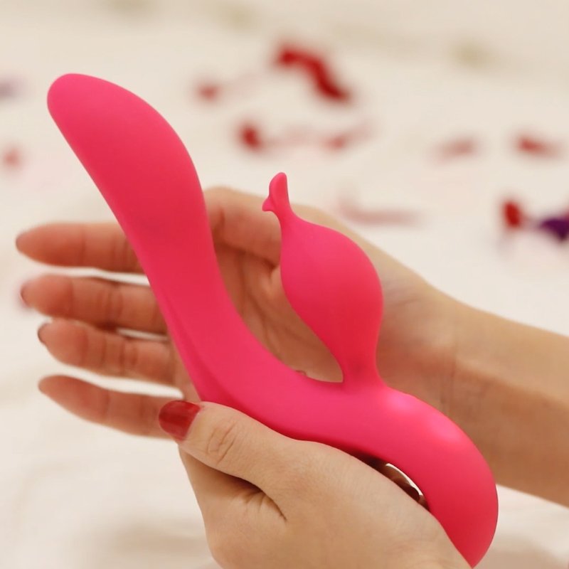 Touch sensor 7 speed clitoral rabbit vibrator sex toys for women's masturbation I am the only one toy sex adult