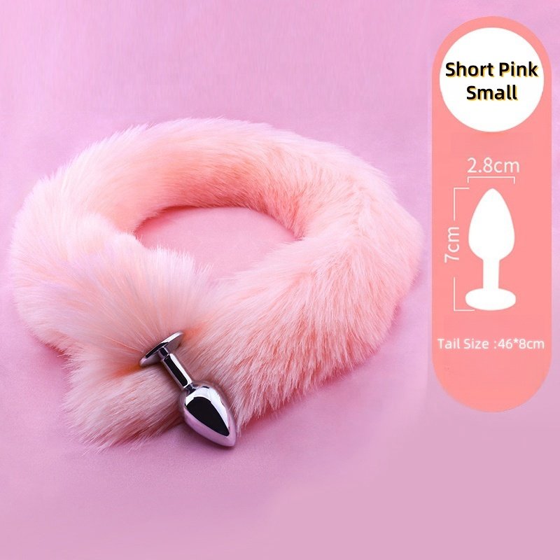 Metal Anal Plug Butt Tail Stainless Steel Sexy Tip Male/Female Prostate Massager Stimulator Masturbation Couple Adult Sex Toys