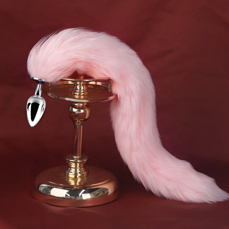 Metal Anal Plug Butt Tail Stainless Steel Sexy Tip Male/Female Prostate Massager Stimulator Masturbation Couple Adult Sex Toys