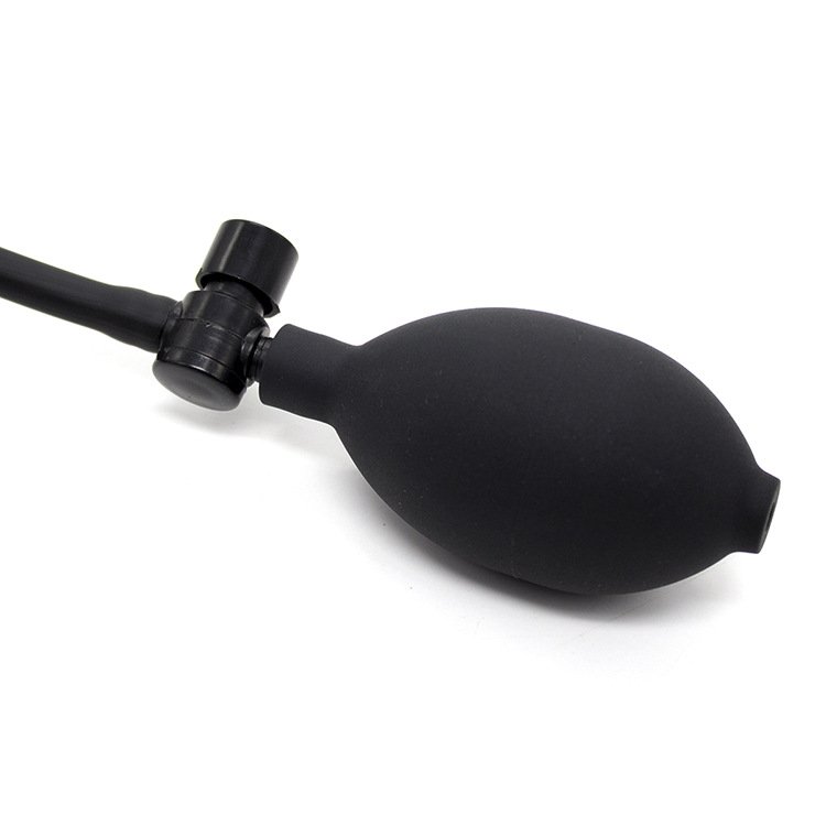 Sex products inflatable penis dildo pump anal plug massage sex toys