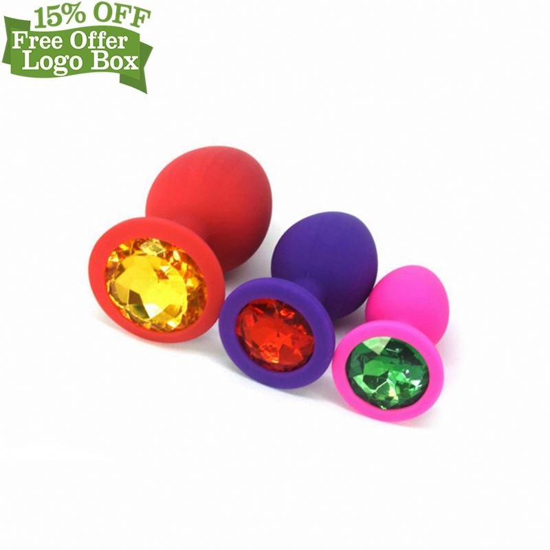 Free Custom Box - High Quality Anal Plug Butt Prostata Massager Men Women Sex Device For Couples