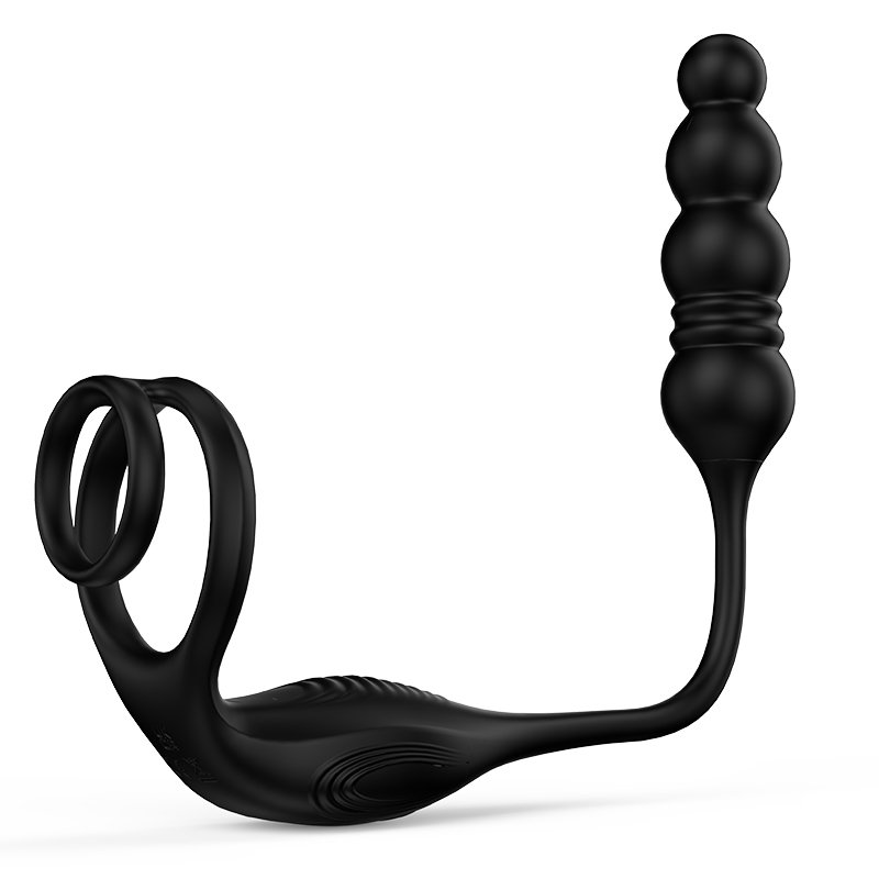 9 vibrating modes 3 in 1 prostate testicles stimulator male anal sex toys prostate massager with wireless remote control