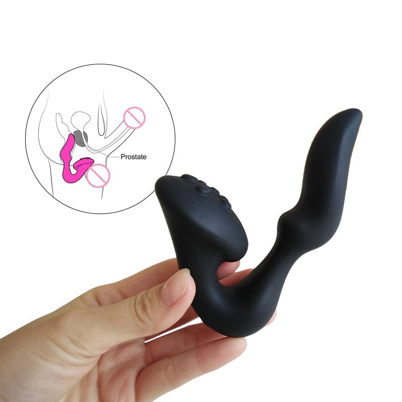 Remote control male prostate massager anal butt plug vibrator sex toys for men and woman