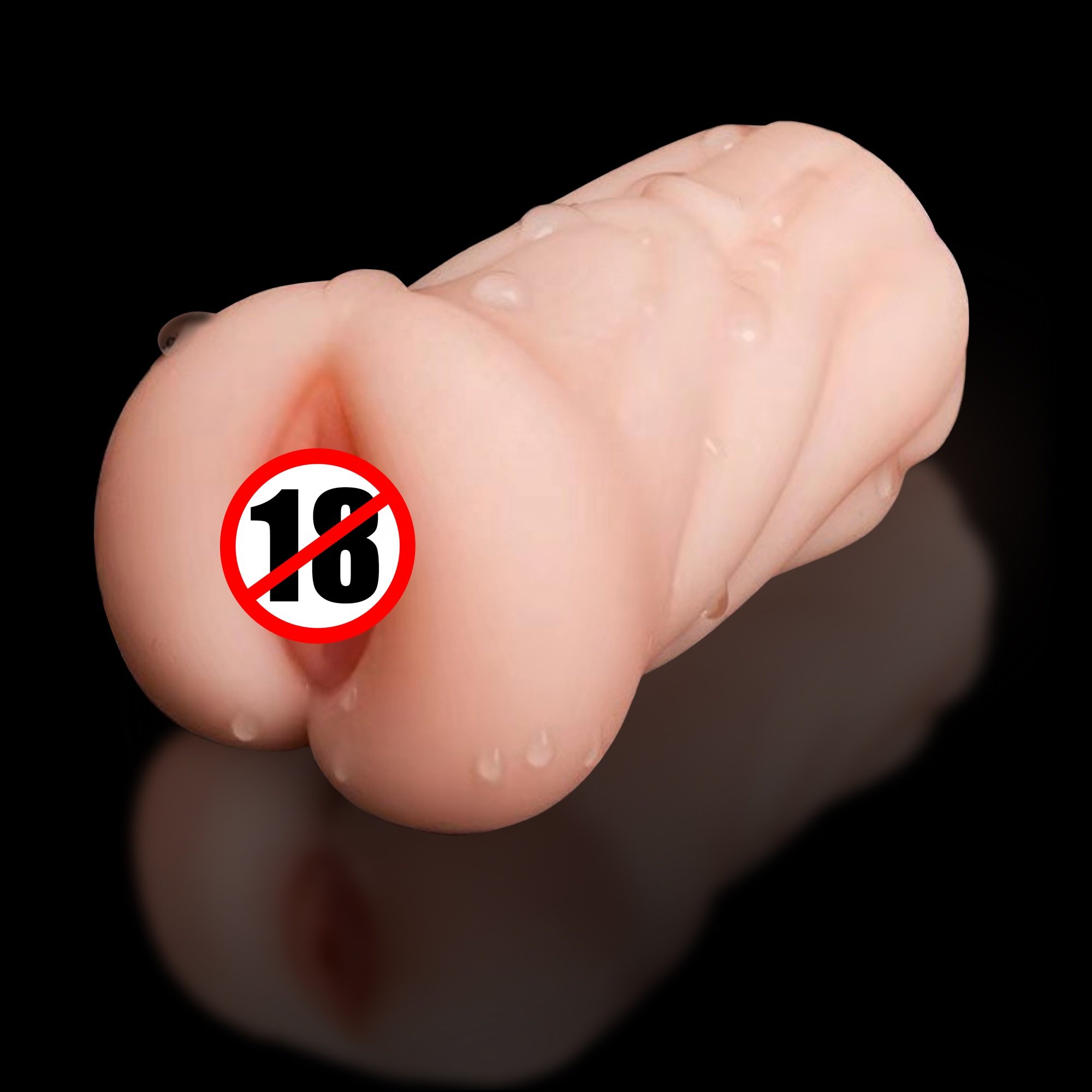 Masturbators adult 3D Male Pocket Pussy Masturbation Cup TPE Penis for Vagina Sex Toy for Man Vaginal oral anal 3 Holes 3 in 1