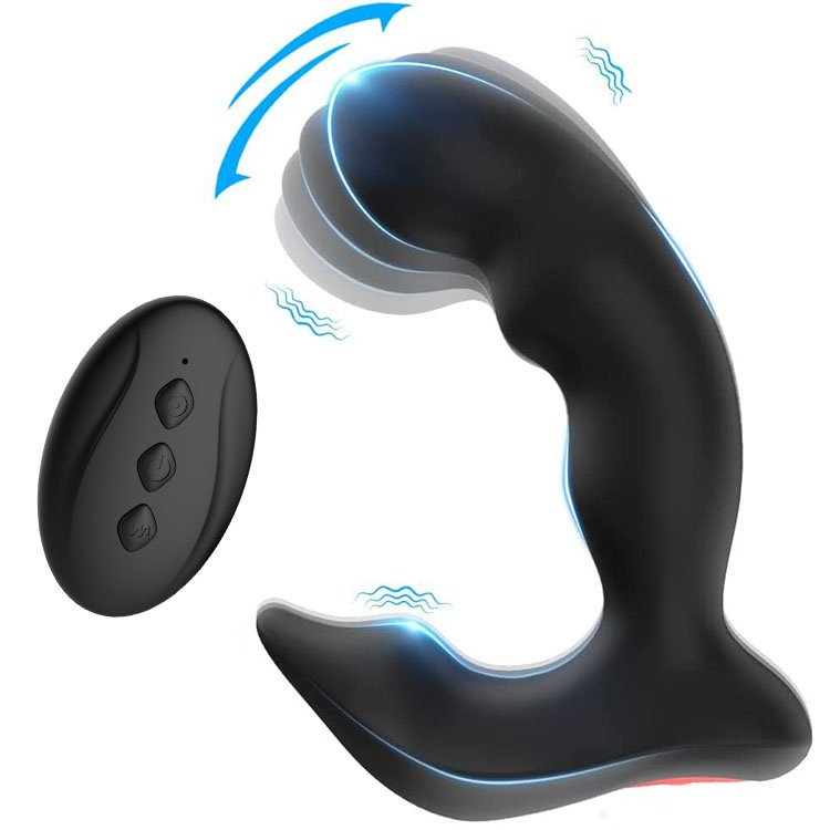 Rechargeable Remote Control Anal Vibrator and Prostate Massager Men's Masturbation Toy Gay Sex Toys