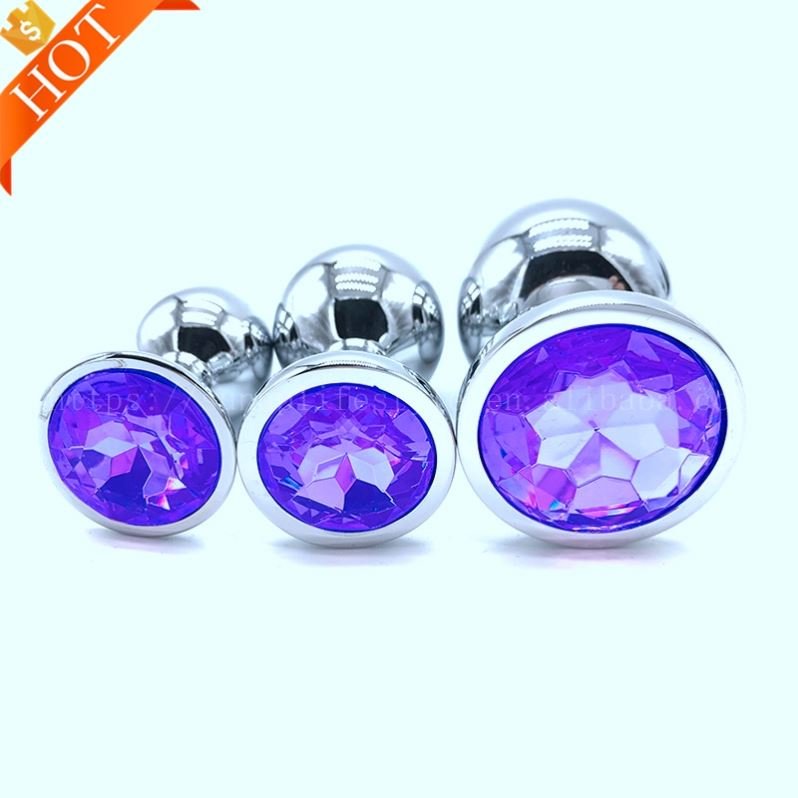 Free Custom Box - 1pcs or 3pcs 1set Anus Health Monitors Jewelry Adult Anal Sex Toy Tools Butt Plug