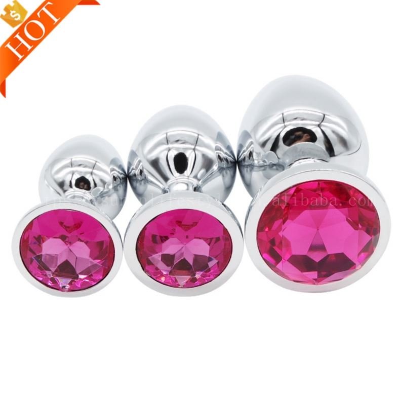 Free Custom Box - 1pcs or 3pcs 1set Anus Health Monitors Jewelry Adult Anal Sex Toy Tools Butt Plug