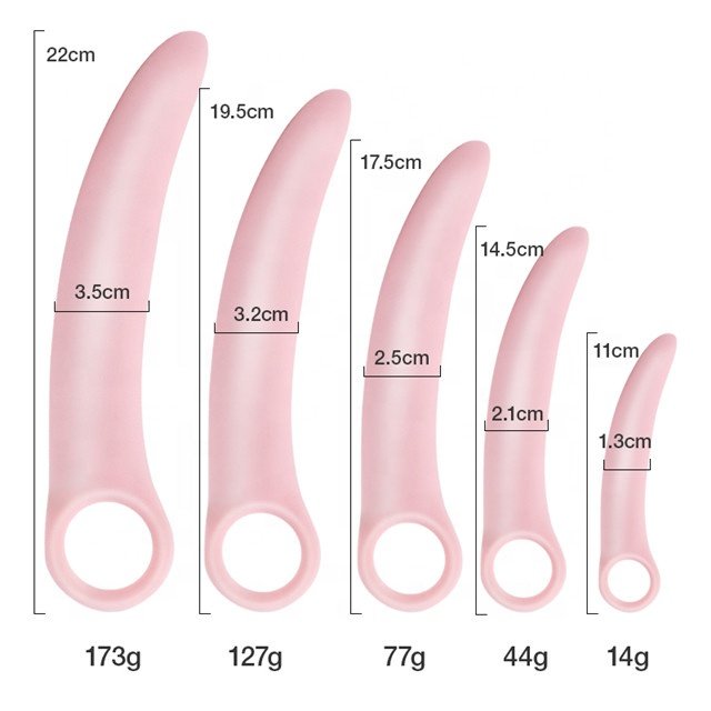 High Quality Silicone Expand Anal Plugs Dilator Vaginal Kits Anal Sex Toys