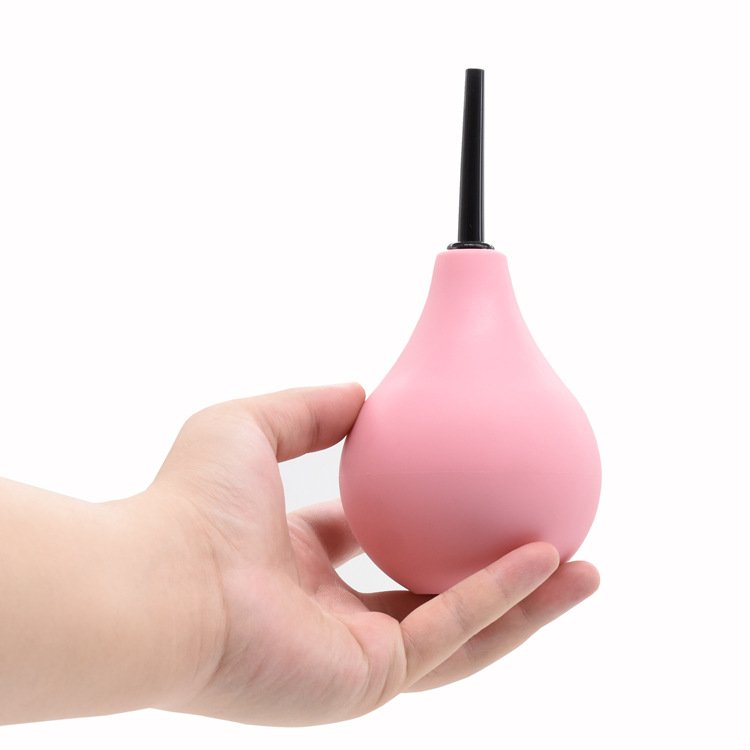 health care product male and female use anal cleaner,OEM highly welcome anal douche clean silicone pussy anal cleaner