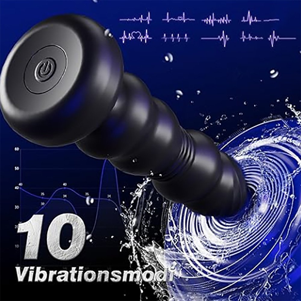 Thrusting Remote Control Butt Plug Anal Sex Toy With Vibrating and Thrusting Modes Prostate Massager For Male and Female