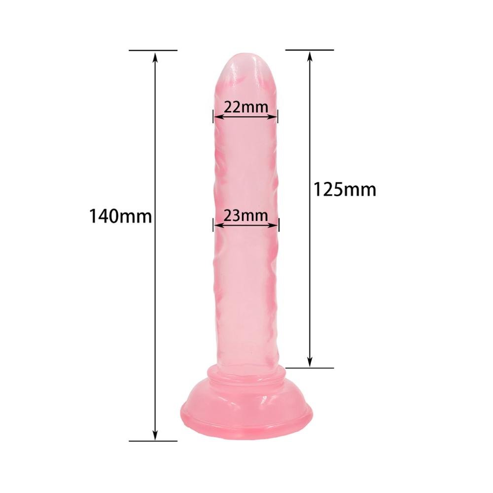 Free Custom Box - Suction Cup Small Anal Vagina Dildo Realistic Toys Big Penis Dick Dildos Women Adults Member Faloimitator