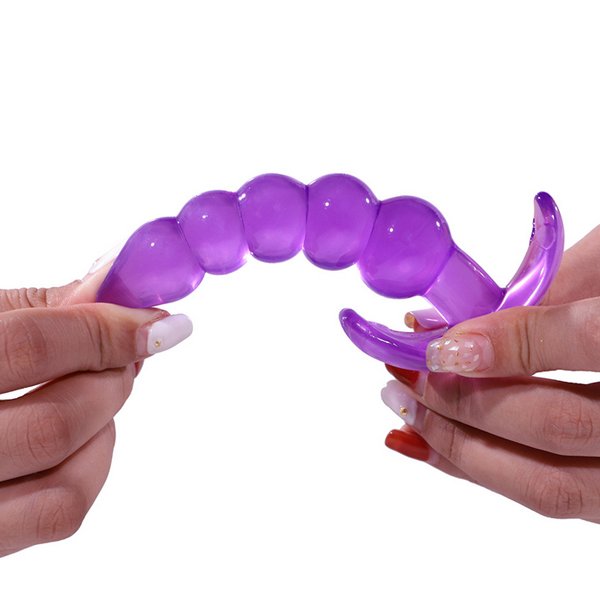 Adult Sex Toy Silicone Crystal Anal Butt Plug Soft Large Anal Plug Butt Plugs