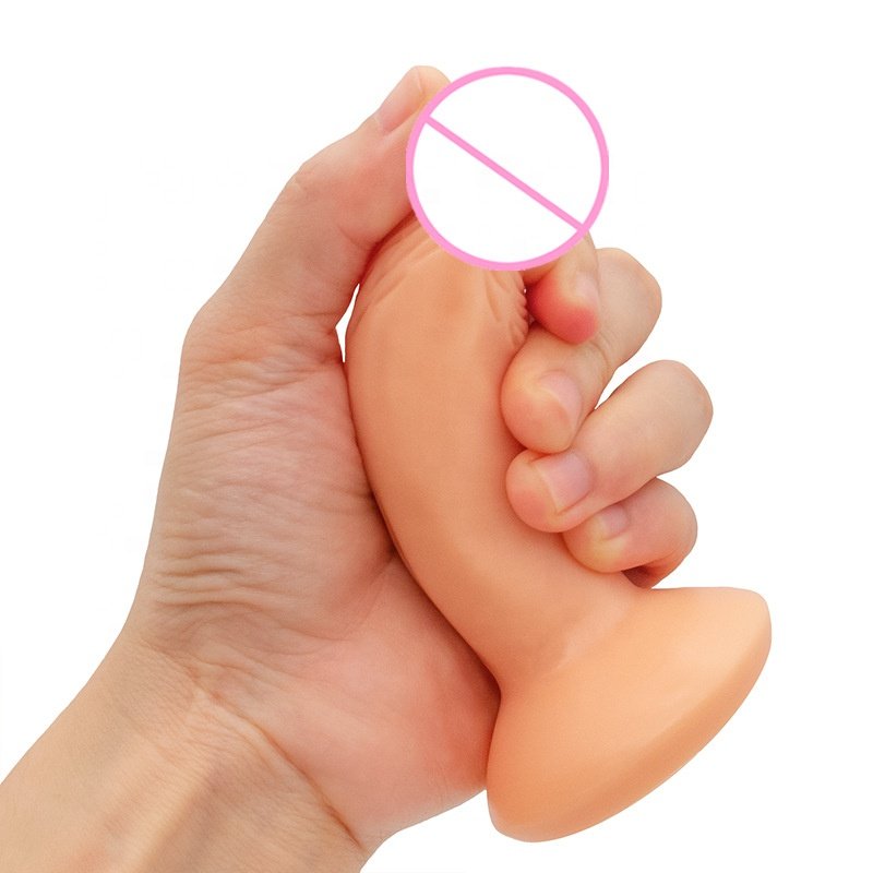 Silicone Realistic hot sale mini female sex toy dildo sex toys for boy woman and men anal small penis dildos