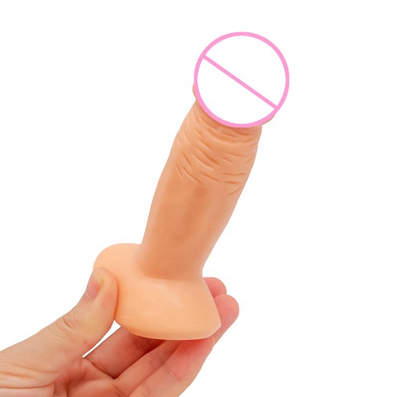 Silicone Realistic hot sale mini female sex toy dildo sex toys for boy woman and men anal small penis dildos