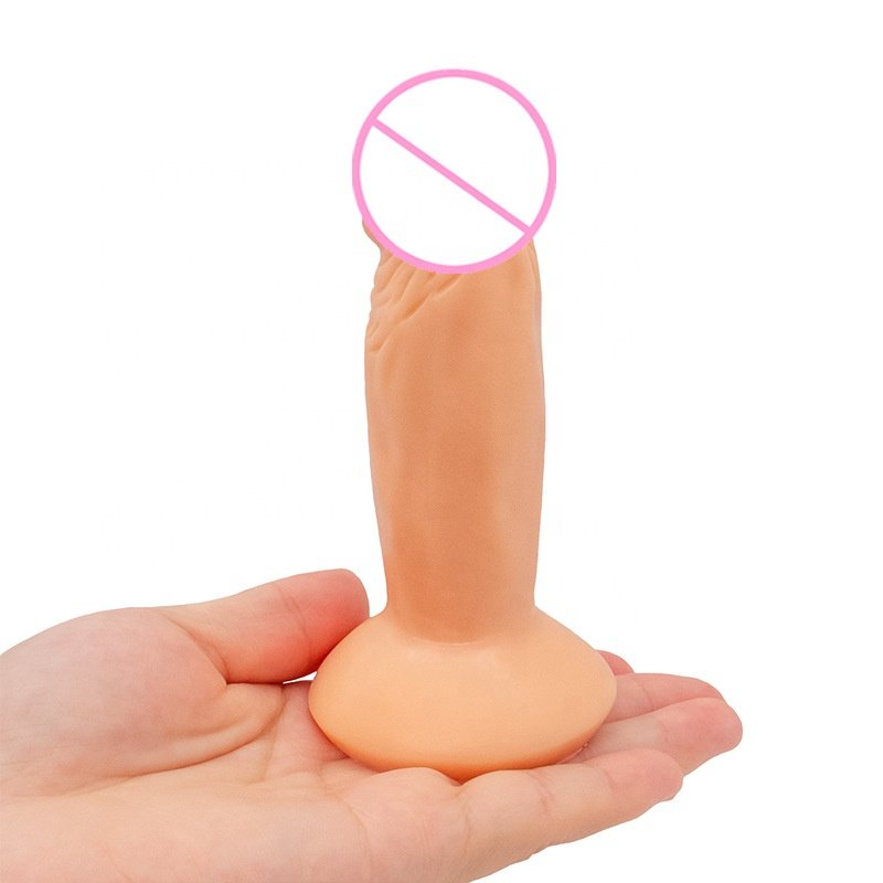 Silicone Realistic hot sale mini female sex toy dildo sex toys for boy woman and men anal small penis dildos