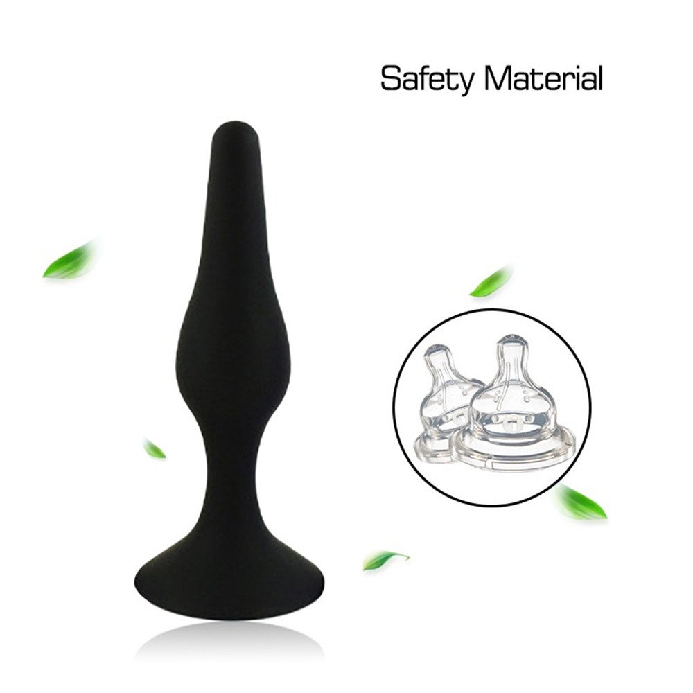 4:1 Male Erotic Device Waterproof Silicone Anal Butt Plug Silicone Sex Toys