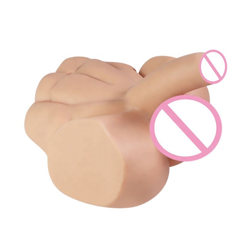 Netphi Male Sex Doll with Realistic Vagina Dildo Torso Soft Masturbator Tight Anal Lifelike Adult Sex Toys for Women or Man