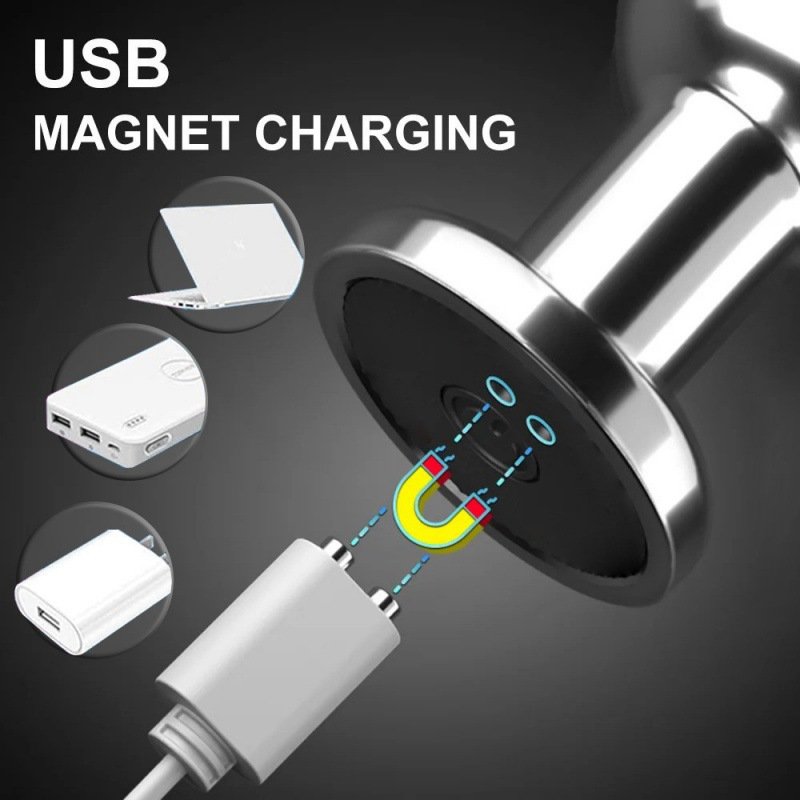 Hot Sales Metal Wireless Remote Control Anal Plug Masturbator Massager Anal Penis Vibrator Men's and women's Adult Sex Toys USB