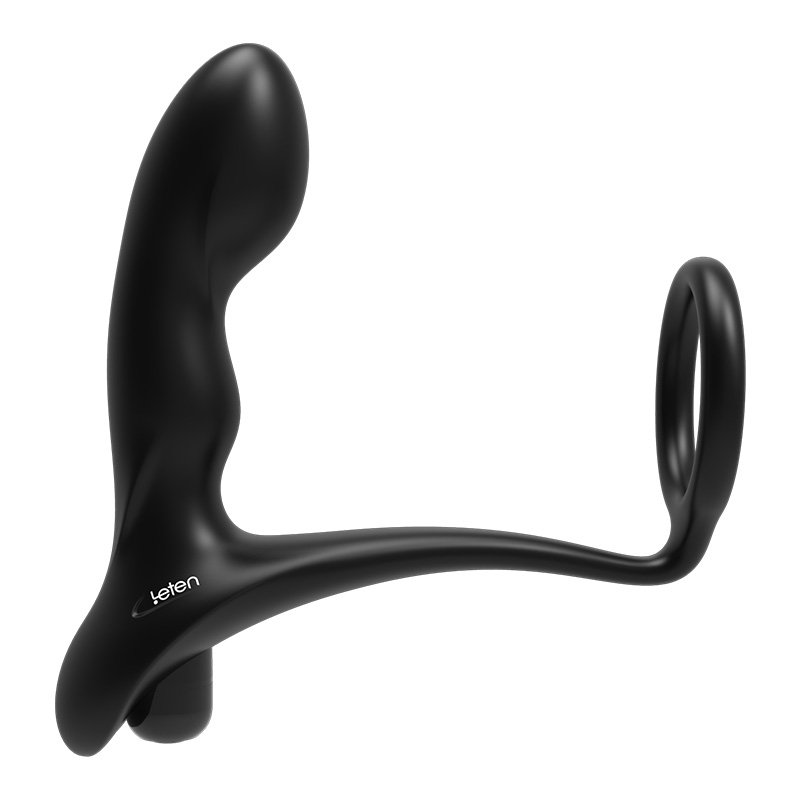 Male G-point Remote Control Backyard Massager Silicone Anal Plug Toy Vibration Lock Sperm Ring Prostate Massager Sex Toy For Men