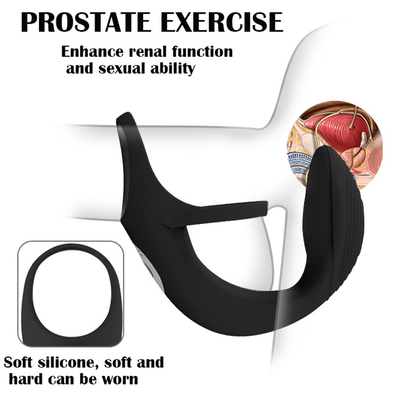 USB Powered XL Cock Ring Anal Plug Sex Toy/Dildo Prostate Massager and Vibrator