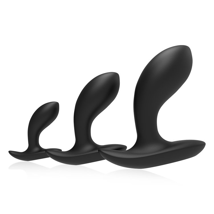 Anal Plug Butt Sex Toys For Women Men Soft Silicone Prostate Massager Mini Erotic Black Vibrator Anal Toys For Adults