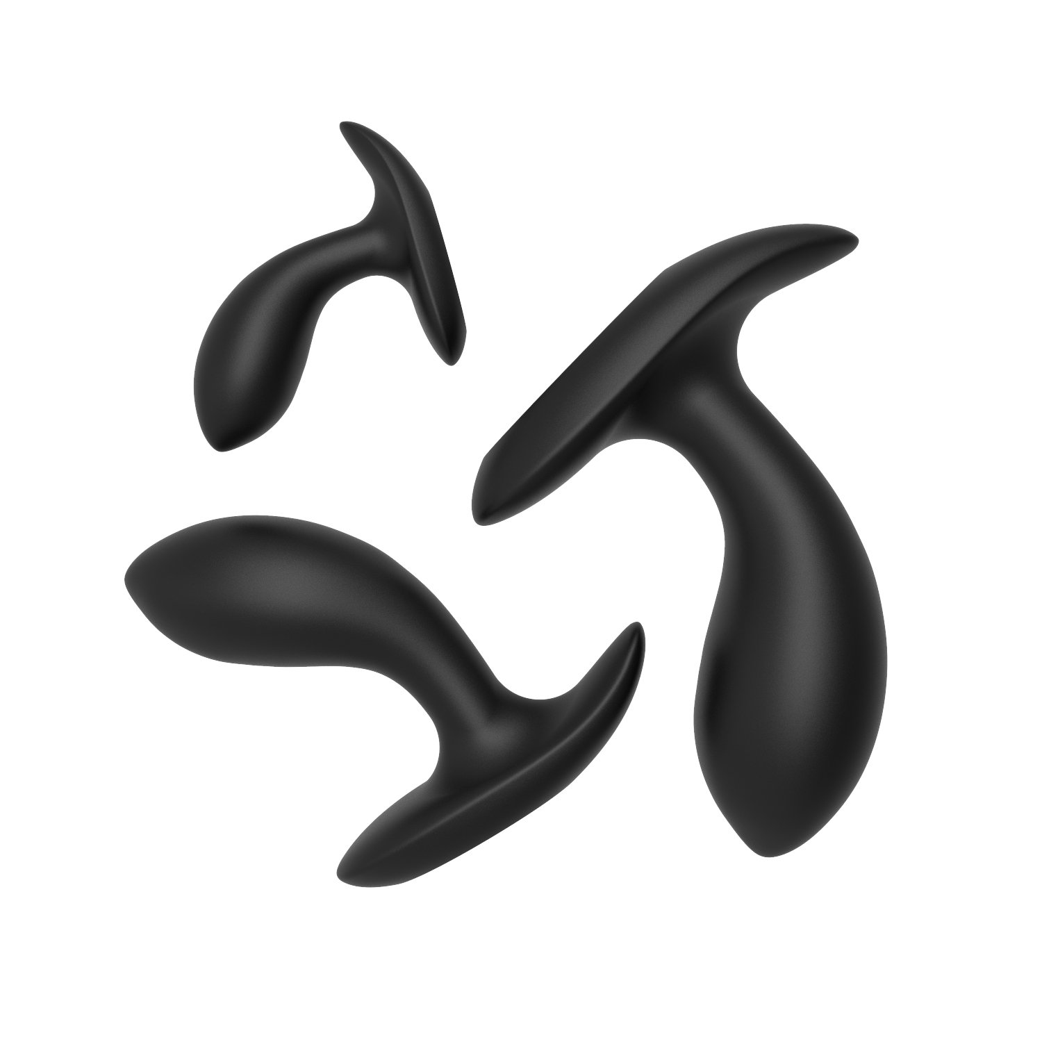 Anal Plug Butt Sex Toys For Women Men Soft Silicone Prostate Massager Mini Erotic Black Vibrator Anal Toys For Adults