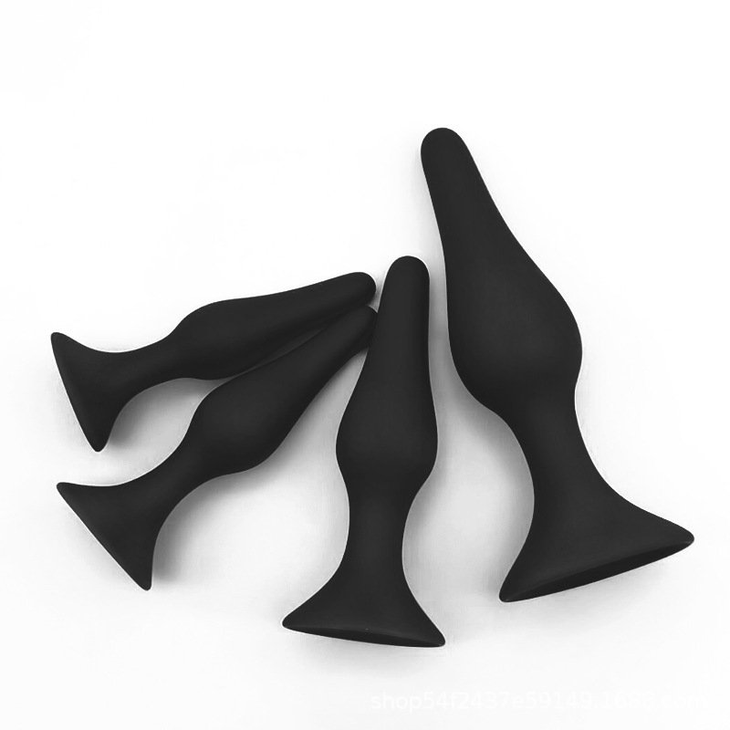 Expand Anal Plugs S M L XL 4 Size Available Extra Long Silicone Butt Plug Anal Sex Toy Pics