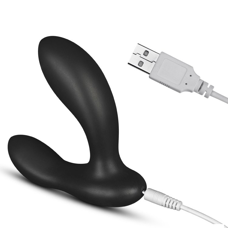 Remote control prostate massager anal vibrator soft smooth anal vibrator for men vibrating anal plug