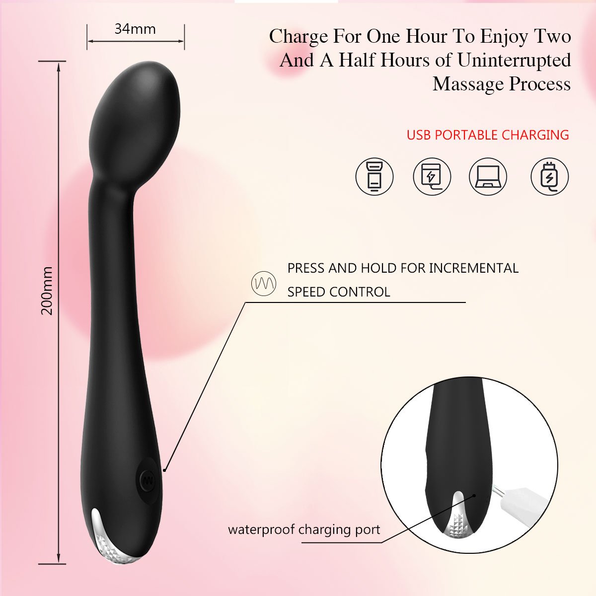 BlueRabbit G Spot Vibrator Wholesale Clitoris Stimulator G-Spot Vibrators Anal Prostate Massager Rechargeable G Point Sex Toys