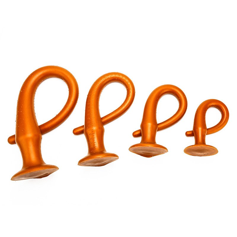 Super Long Huge Anal Plug Wholesale Flexible Liquid Silicone Butt Plug Prostate Massage Stimulation Butt Expansion Sex Toys