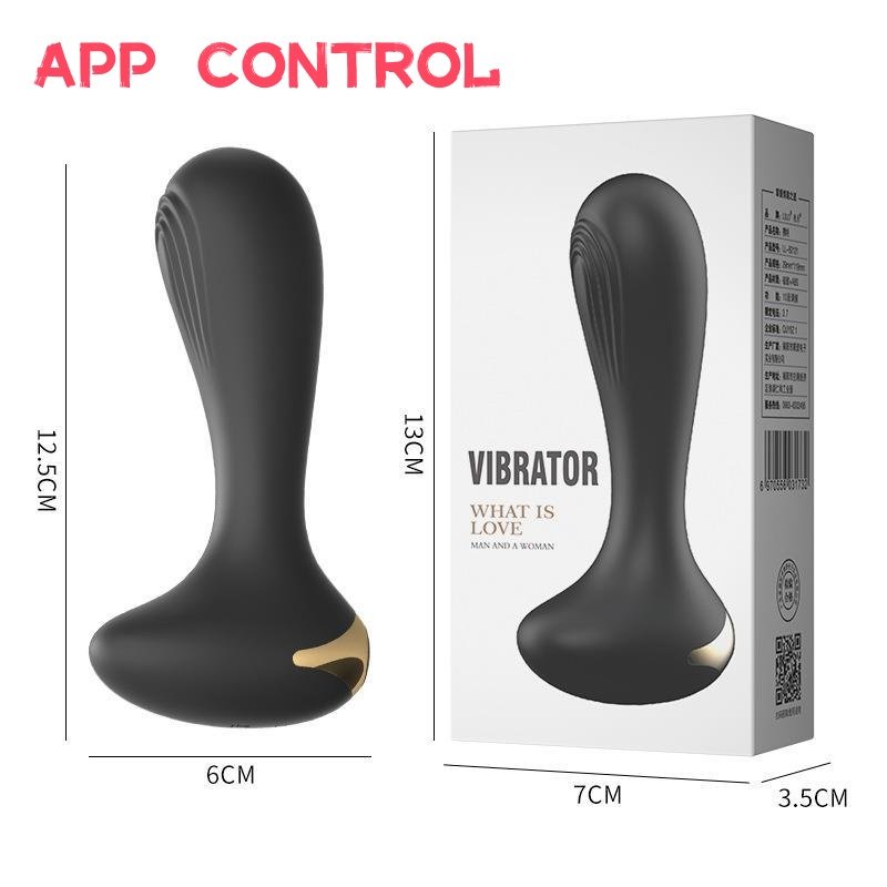 APP remote control AI control Anal Plug Toys Silicone Anal Plug Butt Massager Prostate anal plug
